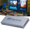 KVM Switch 4 Input 1 Output 4 Port HighDefinition Multimedia