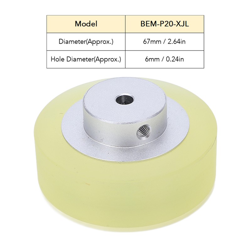 Length Counter Wheel 6mm Hole Diameter Encoder Meter Accessory for