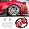 TOMALL 4 Pcs Universal Aluminum Bumper Quick Release Fasteners for