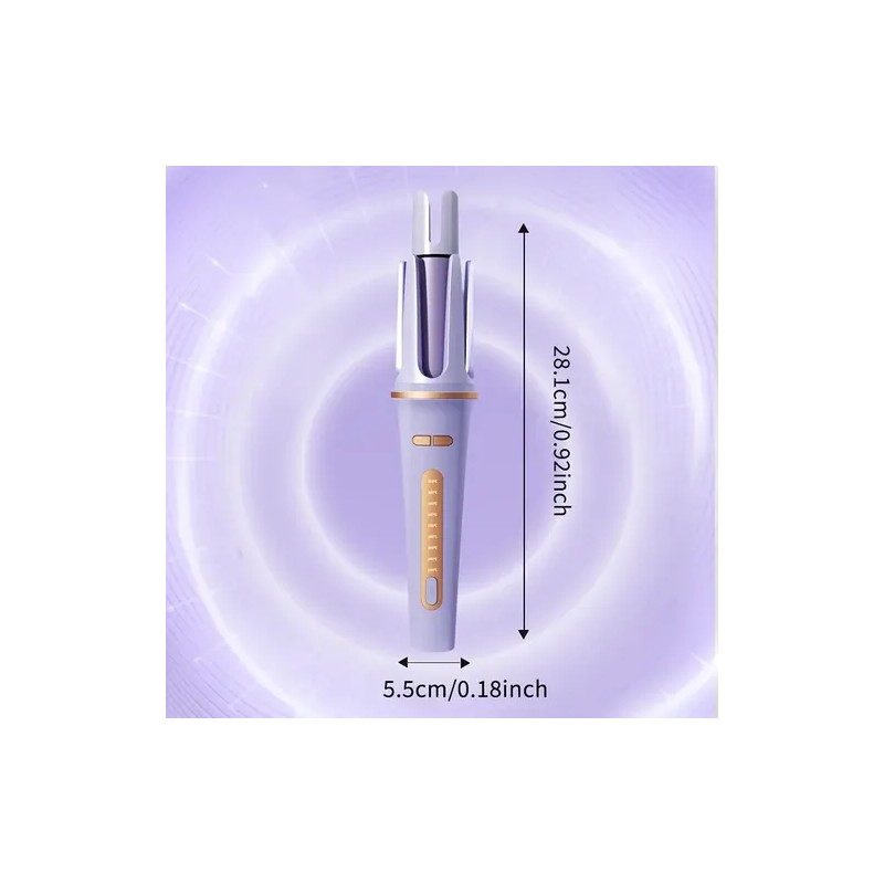 Jarphy Rizador De Cabello Ferros Automatic 32mm Morado