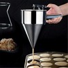 Stainless Steel Takoyaki Roto Funnel - Fish Ball Funnel with