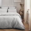 Percale Cotton Fitted Sheet 160 x 200 cm Pebble Essix