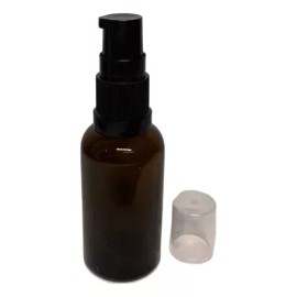 Meliars Frasco 30 Ml Ambar Con Dosificador Negro R18 (10 Pzs)