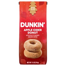 Dunkin, Apple Cider Donut Ground Coffee, 11 Ounce