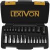 LEXIVON Master Torx Bit and Socket Set, Premium S2 Alloy