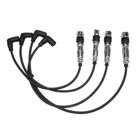 Taesayl Zündkabelsatz Zündkabel Zündungskabel Zündspule für Golf 5 Plus Golf 6 Beetle Caddy Polo A1 8X A3 8P Altea Ibiza Leon Toledo Fabia Rapid Roomster 1.2 TSI Zündleitungen Zündkabelsatz