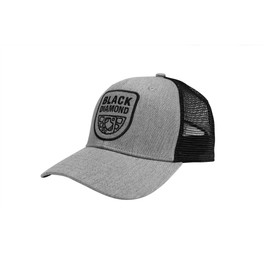 BLACK DIAMOND Equipment Trucker Hat (Heathered Aluminum/Black)