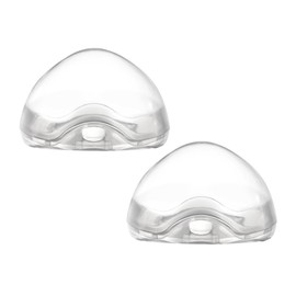 Accmor Pacifier Case, Pacifier Holder Case, Pacifier Container for Travel, BPA Free, Transparent, 3 Pack