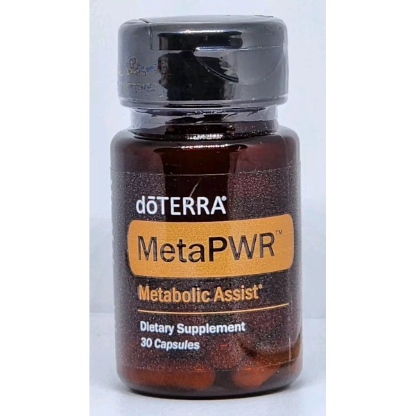 doTERRA MetaPWR Metabolic Assist Capsules 30 Count New Sealed Bottle
