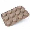 Ihanini Non Stick Ceramic Coated Muffin Pan 12 Cups Professional