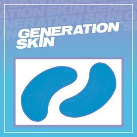 Generation Skin Hydrating Marine Algae Under Eye Patches | Anti Aging, Soothing, Firming Hydrogel Eye Mask | Reduce Wrinkles, Fine Lines, Plumping and Brightening - Pack of 5