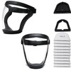Fracavi Plastic Full Face Shield Full Protective Equipment with for