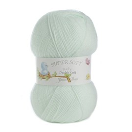 James Brett Acrylic Baby Double Knitting Yarn Supersoft DK Knit Wool 2 x 400g Ball (Mint - 4BB01)