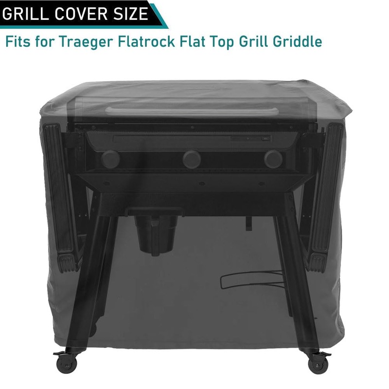 ZJYWSCH Grill Cover for Traeger Flatrock Flat Top Grill Outdoor