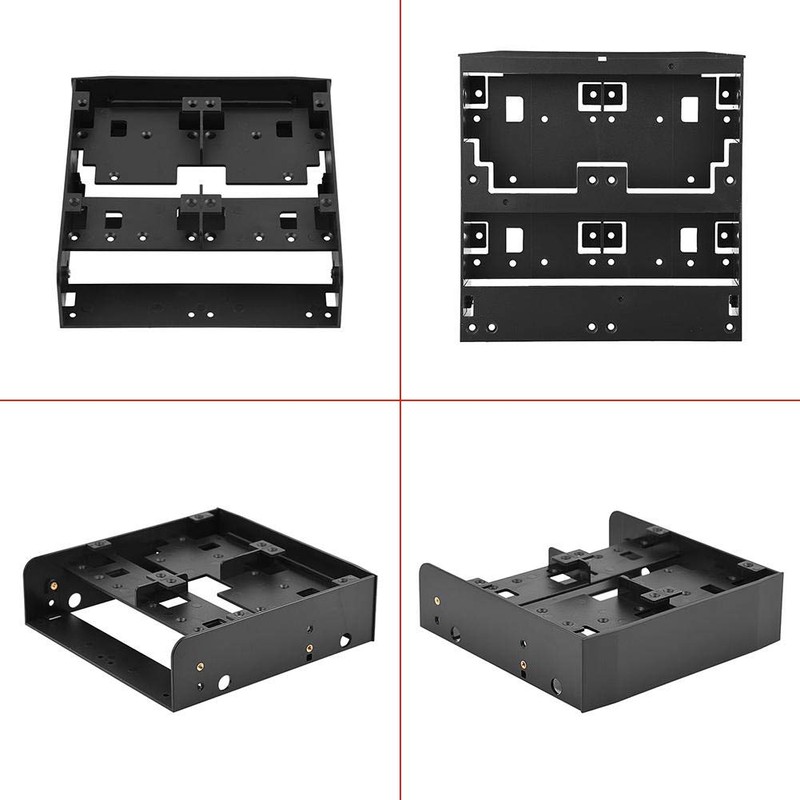 Richer-R Hard Drive Mounting Frame Set, 5.25 Inch to 2.5/3.5
