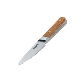 Made In Cookware - 4" Paring Knife - Crafted in France - Full Tang With Olive Wood Handle