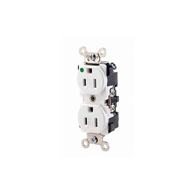 Leviton 15-Amp, 125 Volt, Extra Heavy Duty Hospital Grade, Duplex