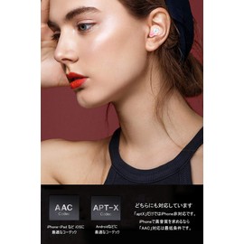 okcsc X12 Ultra Wireless Earbuds Bluetooth In-Ear Noise Cancelling IPX5 Waterproof AAC Aptx Siri Compatible with Mic Yan Yanshi