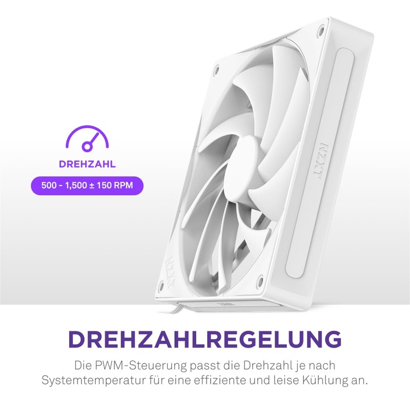 NZXT F140Q | 140mm Quiet Airflow PC Case Fan |