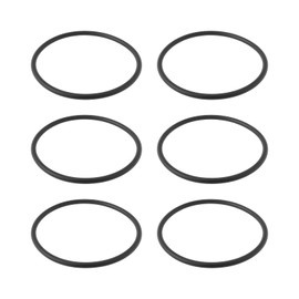 SG Store 6-teiliges Poolfilter-O-Ring-Ersatzteil R172009 Kompatibel mit Pentair Rainbow 300 302 300-19 300-29X Schwarz (10,5 X 9,5 X 0,5 Cm)