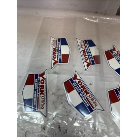 Unbranded York US 30 Drag Way Stickers Decals Old Dragstrip YORK US30 DRAG O WAY 8PK