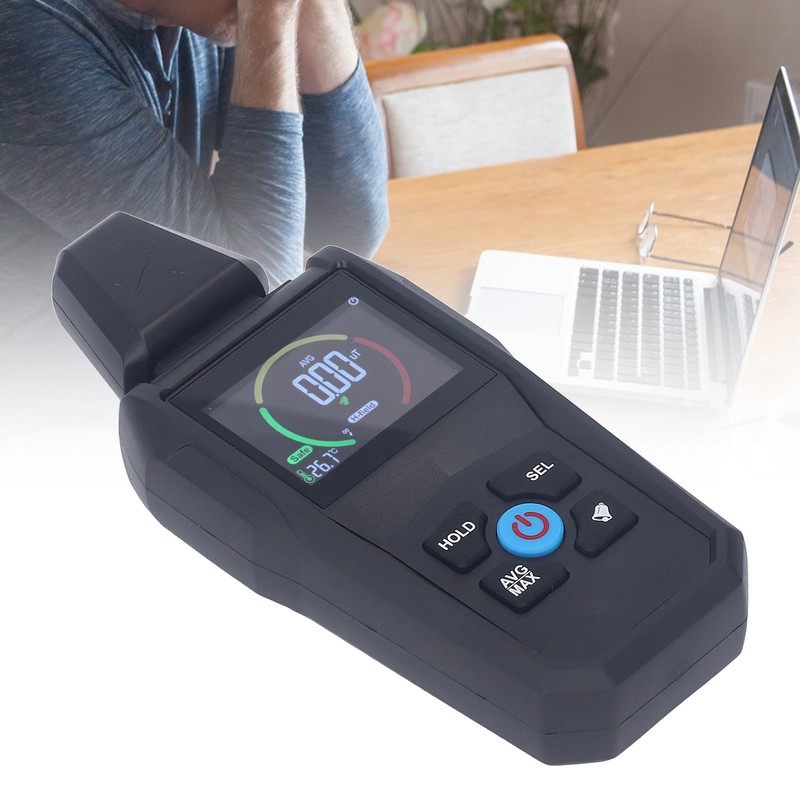 EMF Meter High Accuracy Sound Light Alarm LCD Backlit Display