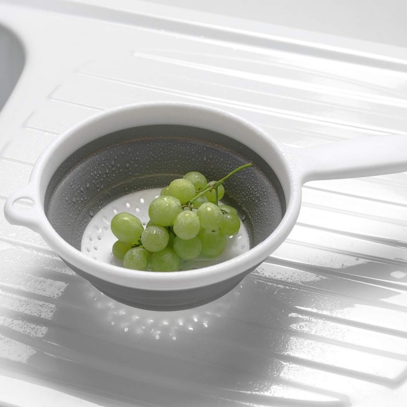 Addis 517522 "Pop & Store Collapsible Food Colander with Handle,