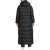 Lands' End Womens Maxi Down Coat Black Plus 3x
