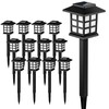 SOLPEX Solar Outdoor Lights, 12 Pack Path Lights, Walkway Light