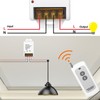 DEWIN Wireless Remote Control Switch, Wireless Remote Switch Relay Receiver