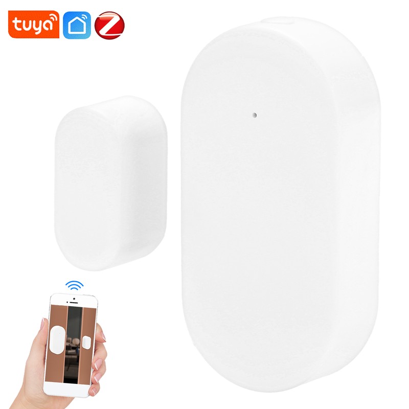 Door Window Sensor Zigbee Magnetic Detector Mobile Remote Control for