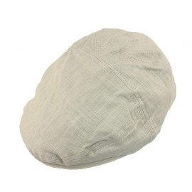 Lightweight Linen Cotton Blend Khaki Ivy Colf Cap