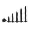 ORANXIN M4 x 12 mm, 50 pieces, carbon steel, round