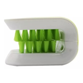 sacre solutions Cepillo Limpiador Seguro Para Cubiertos De Cocina Verde