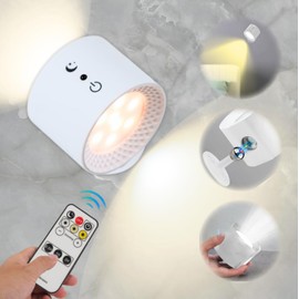 Interior Coordinator Supervised Spotlight, Bracket Light, LED, Magnetic, No Construction Required, 360° Lighting Angle, Cordless, Tpye-C Charging, Eye Friendly, Indirect Lighting, Tabletop, Bedside