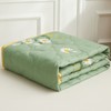 Summer Blanket Polyester Fiber Washable Skin Friendly Summer Quilt Thin