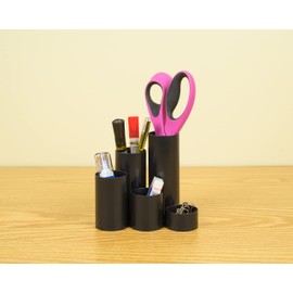 Jalema Resolution Pen Pot Organizer Black