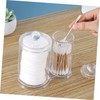 NOLITOY Makeup Remover Storage Tube Cotton Swab Organizer Box Makeup