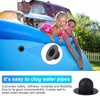NQEUEPN 4pcs Pool Wall Plug Replacement Compatible with Intex Coleman