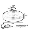 LEDSone Mini Ceiling Hook Antique Carving Safety Buckle Design QHanger