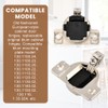 8 Pack Replacement for Blum 30.310-11.02 Cabinet Door Hinges, 110