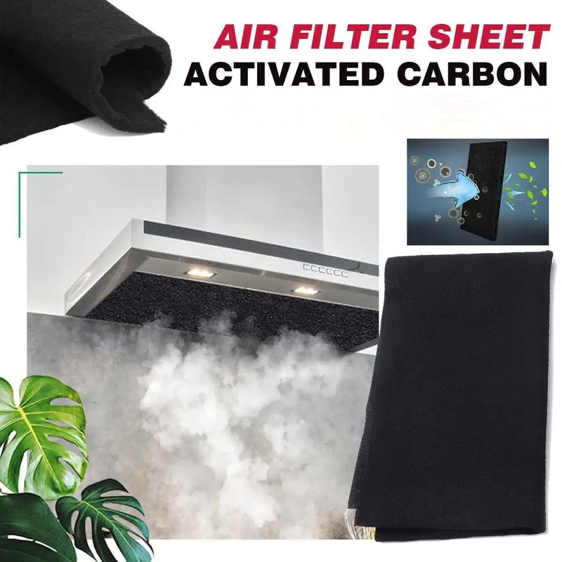 48 x 16 Inch Cut-to-Fit Activated Carbon Fabric Filter Sheet