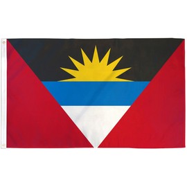 3x5 Antigua and Barbuda Flag Caribbean Island Banner Islands Pennant
