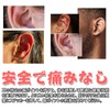 Ear Urn Jewelry, Ear Point Seal, Transparent, Trap Point Jewelry,