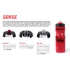 ZEFAL Unisex's Sense Grip 80 Water Bottle, Black/Black, 800ml