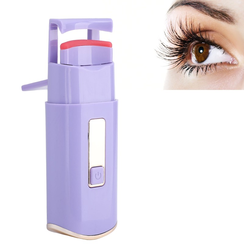 Electric Heated Eyelash Curler 8S Quick Heat Up 3 Levels