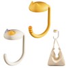 Pack of 2 Bag Holder for Table, Foldable Bag Hook,