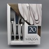 Mikasa 5100237 Bravo 20-Piece 18/10 Stainless Steel Flatware Set, Service