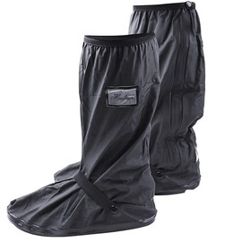 Waterproof Boot Gear Reusable Overshoe Rain Shoe Covers Anti-slip Shoe Cover, Ideal for Outdoor Cycling, Black, Available in M, L, XL Sizes