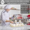Deedro Baking Sheet with Rack Set [2 Sheets + 2